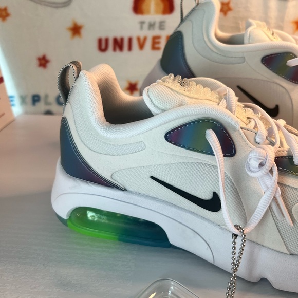 NIKE AIR MAX 200 20 GS SUMMIT WHITE - Picture 4 of 11